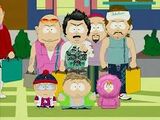 Randy, Jimbo, Stuart, Gerald y los chicos en ¡South Park es Gay!