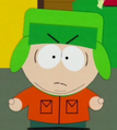 Kyle imitando a Cartman.png