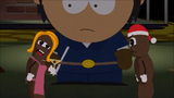 Mr. Hankey und Autumn streiten sich in South Park: Der Stab der Wahrheit.