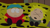 Tweek pulling out clumps of his hair in "The Simpsons Already Did It".