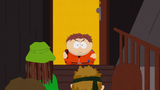 Cartman dealing with hippies in "Die Hippie, Die".