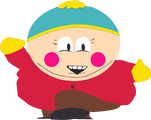 Cartman unter Kontrolle der Besucher