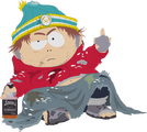 Zukünftiger Cartman (obdachlos)