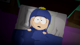 Craig in seinem Bett in "Tweek x Craig".