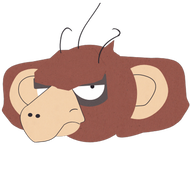 Four Assed Monkey head.png