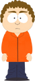 6th Grader with Orange Coat