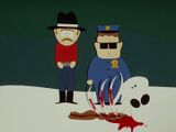 Farmer Denkins in "Cartman Gets an Anal Probe".