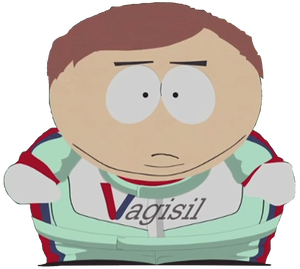 Vagisil Car Driver (NASCAR) Cartman.png