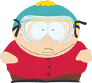 Cartman mit Schutzbrille