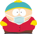 Cartman mit OP-Maske