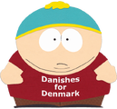 "Danishes for Denmark" Cartman