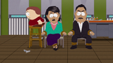 Mrs. Hakeem being interrogated by Cartman in "The Snuke"