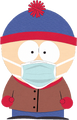 Stan with mask