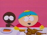 Starvin' Marvin with Eric Cartman.