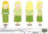 Concept art for Laura's updated design from "The Magic Bush".