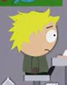 Tweek with mittens.