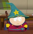 Cartman at the New Kid's house.