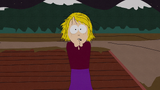 Linda after "killing" Butters in "Butters' Very Own Episode".