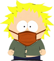 Tweek with mask