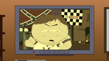 Cartman's podcast as a NASCAR driver.