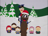 Mr. Hankey during the introduction to "Mr. Hankey's Christmas Classics".