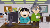 Nelson watches Randy Marsh play World of Warcraft in "Make Love, Not Warcraft"