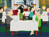 Richard and Mrs. Garrison on a date.