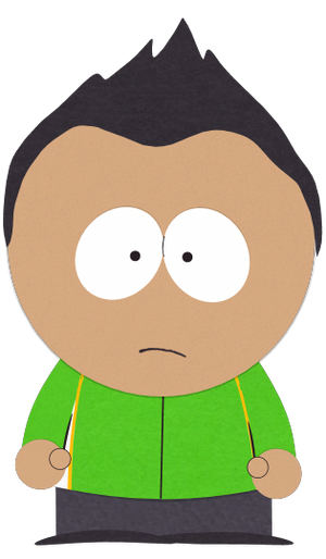 Latino Boy with Green Shirt.png