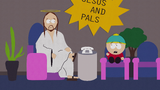 Jesus interviewing the Cartman Impostor.