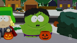 Cartman dressed as The Incredible Hulk in "A Nightmare on Face Time".