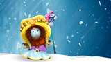 Promotional image on the game site of South Park: Snow Day!