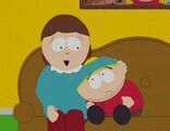 Cartman and his mother in "Tsst".