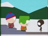 Starvin' Marvin with Stan Marsh and Kyle Broflovski.