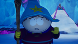 Cartman trying to warn the others before attacking Mr. Hankey.