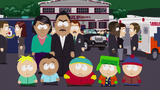 Mrs. Hakeem, and her family, leaving South Park.