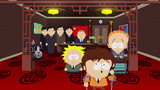 Tweek wearing a suit and tie in "Free Willzyx".