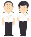 Chinese Customs Officers